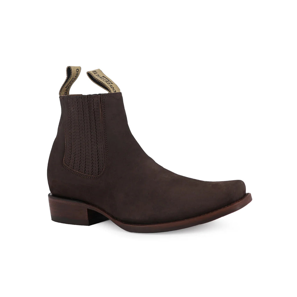 BOTÍN DUBAI NOBUCK CHOCO