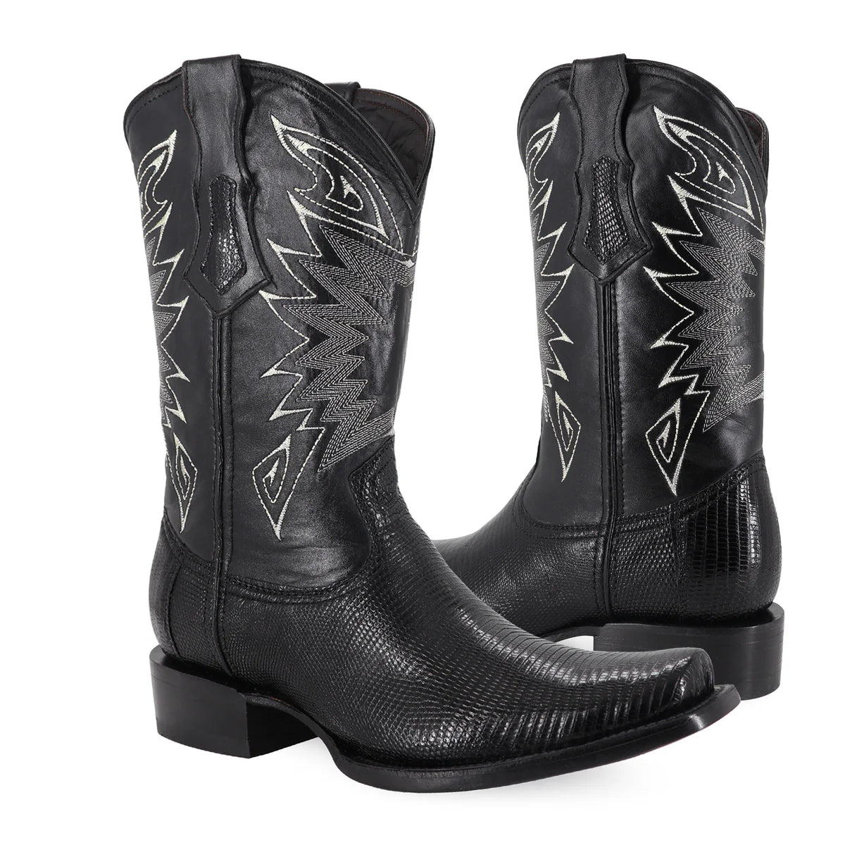 BOTA VAQUERA DUBAI LIZZAR NEGRO