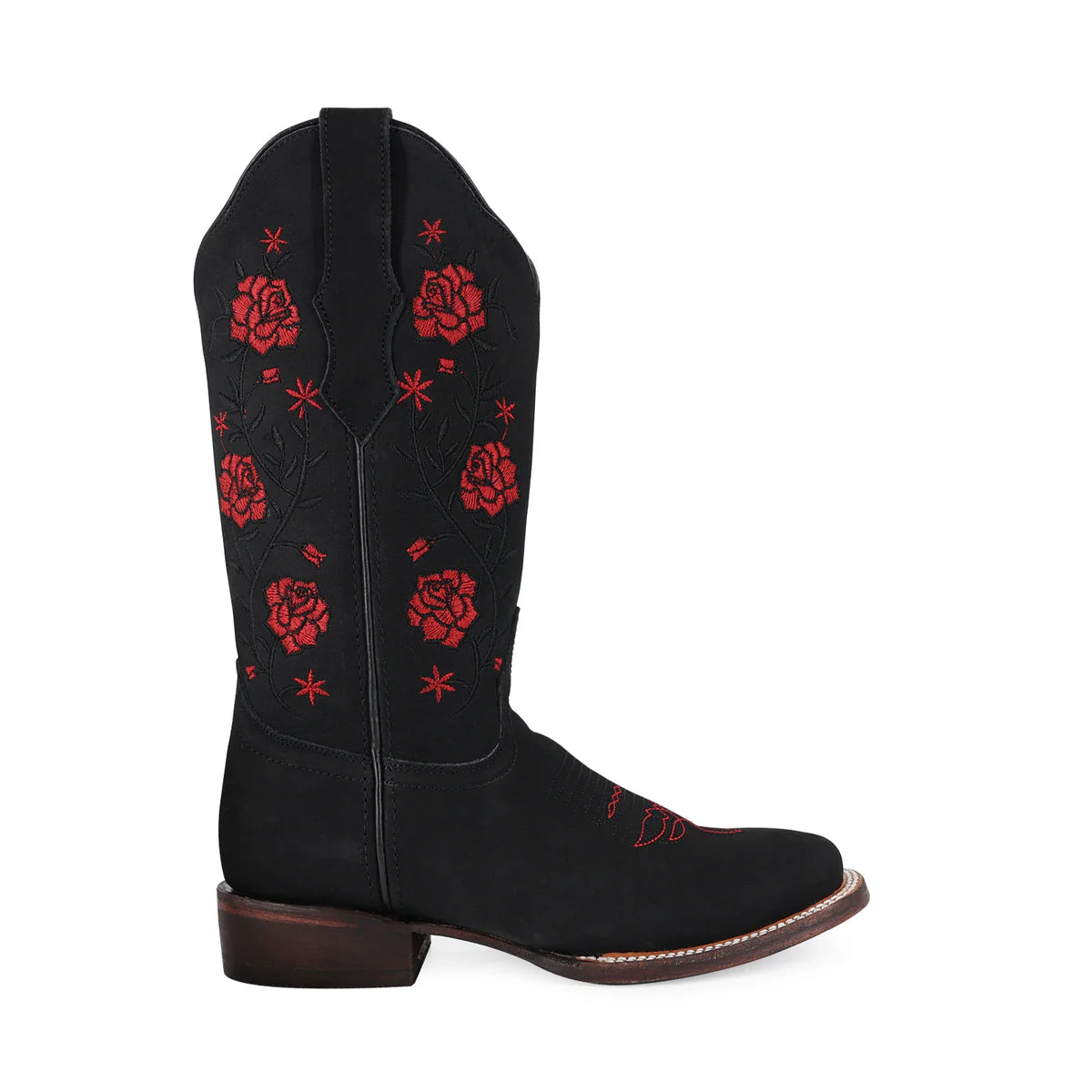 BOTA VAQUERA PARA DAMA DE PIEL MODELO ROSALIA