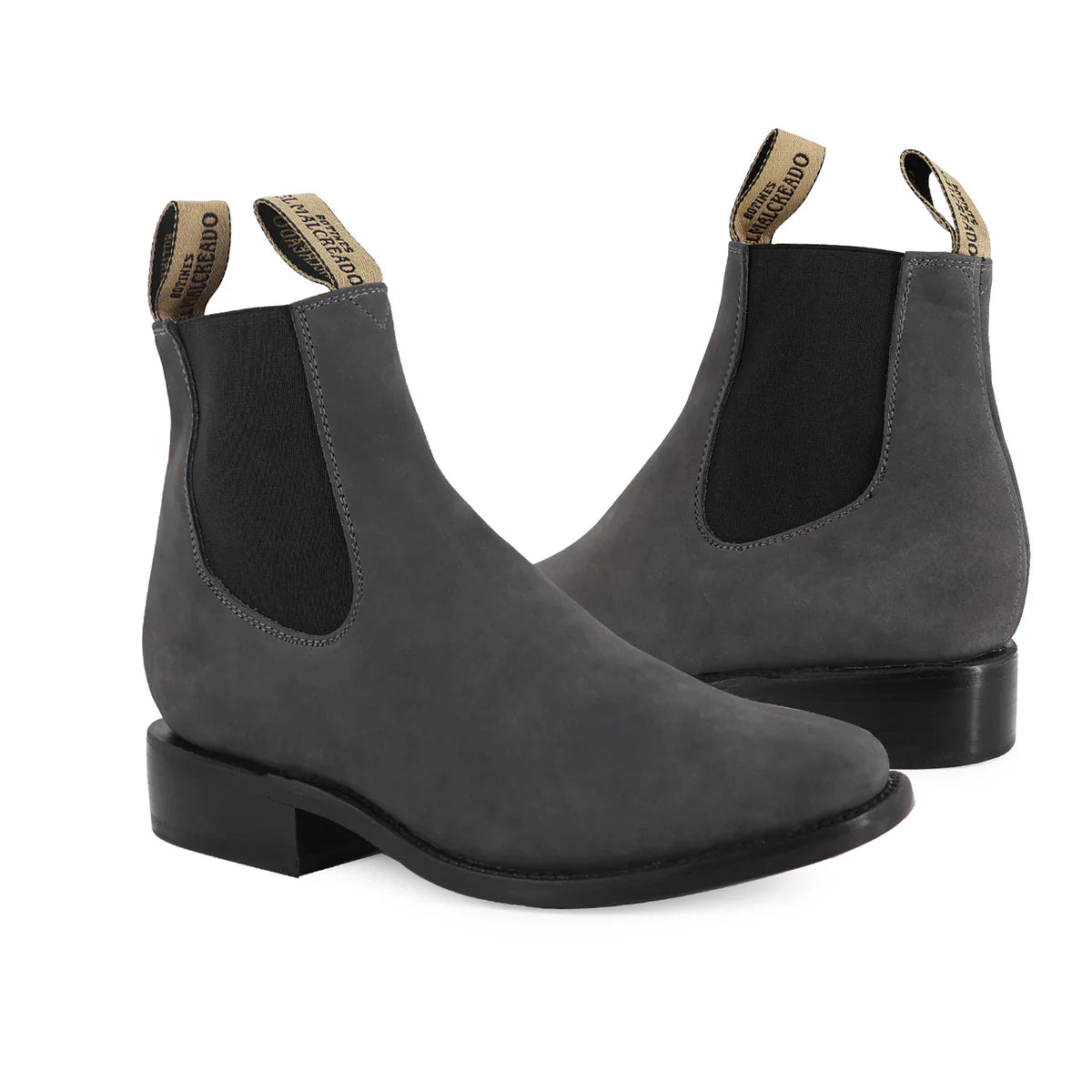 BOTÍN CHELSEA GRIS NOBUCK