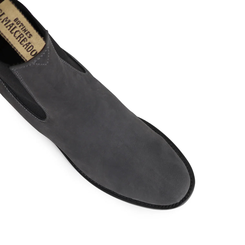 BOTÍN CHELSEA GRIS NOBUCK