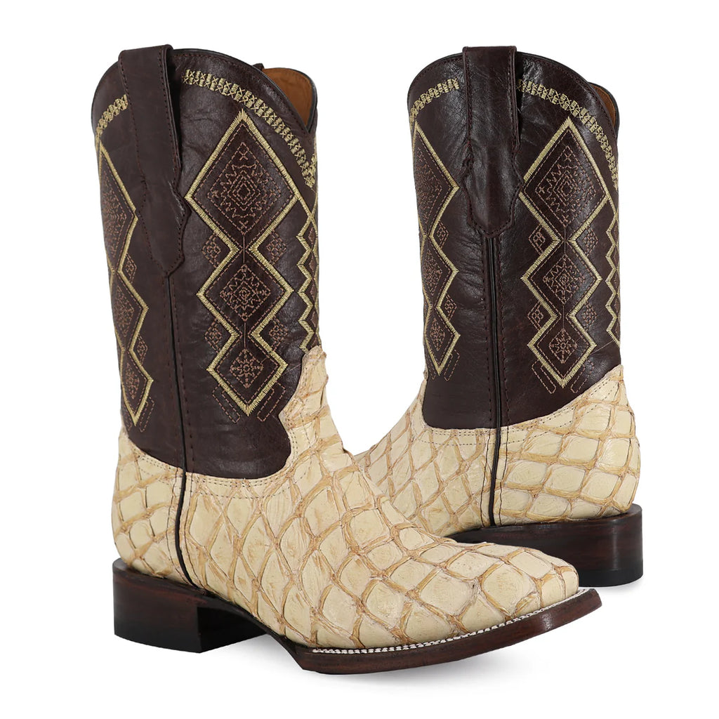 BOTA VAQUERA BULLDOG PESCADO PAJA