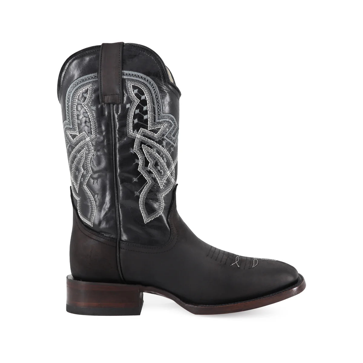 BOTA VAQUERA BULLDOG CRAZY NEGRO