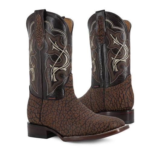 BOTA VAQUERA BULLDOG CUELLO DE TORO MIEL