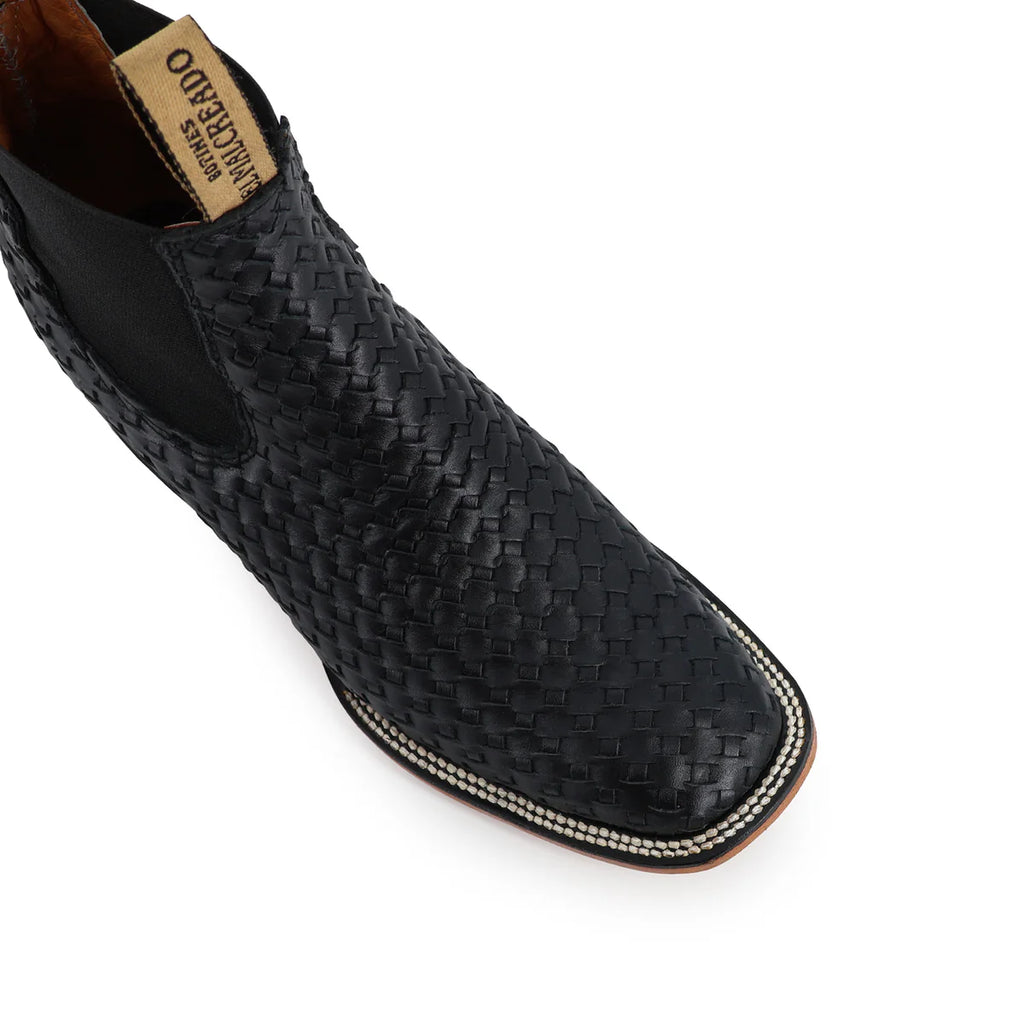 BOTÍN FRANCES PETATILLO NEGRO