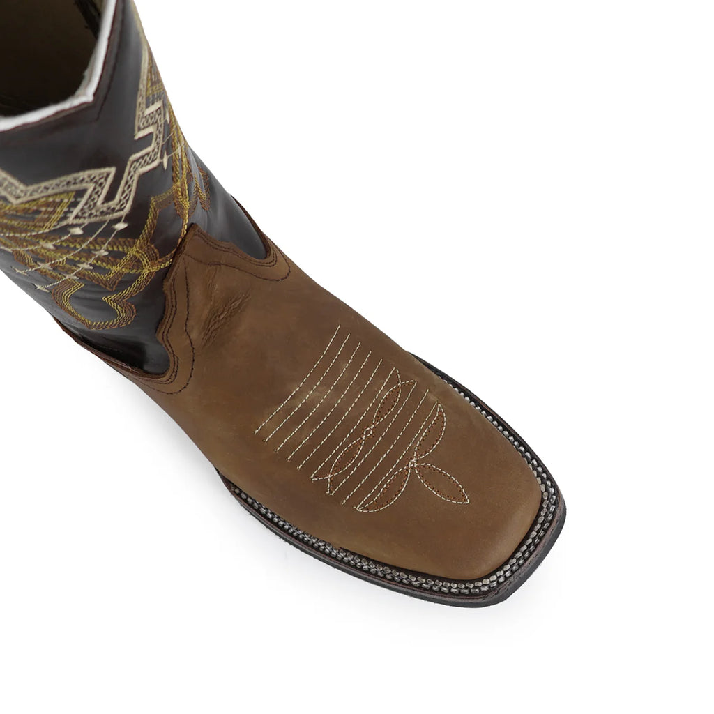 BOTA VAQUERA RODEO CRAZY MIEL