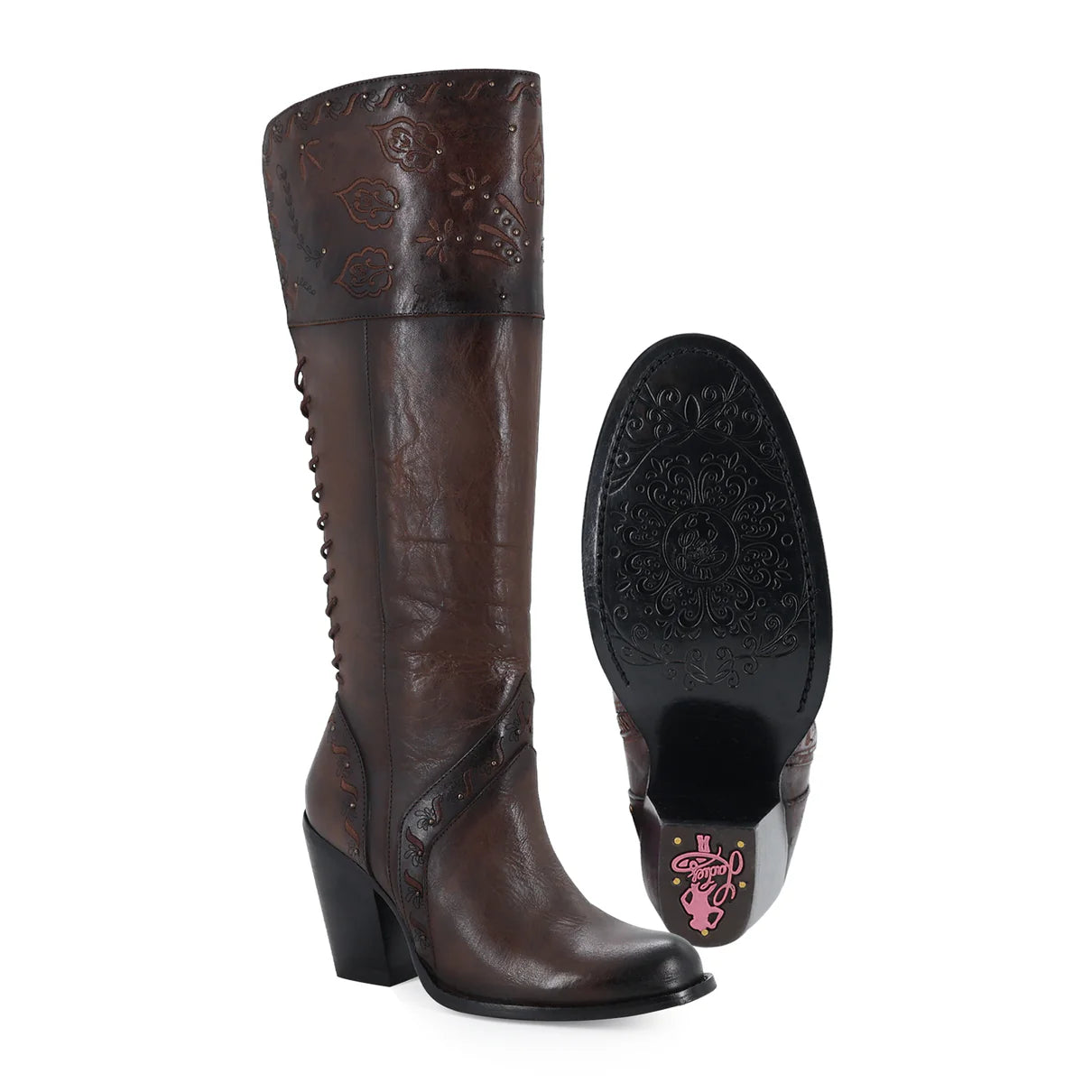 BOTA CASUAL PARA DAMA DE PIEL MODELO PRESUMIDA