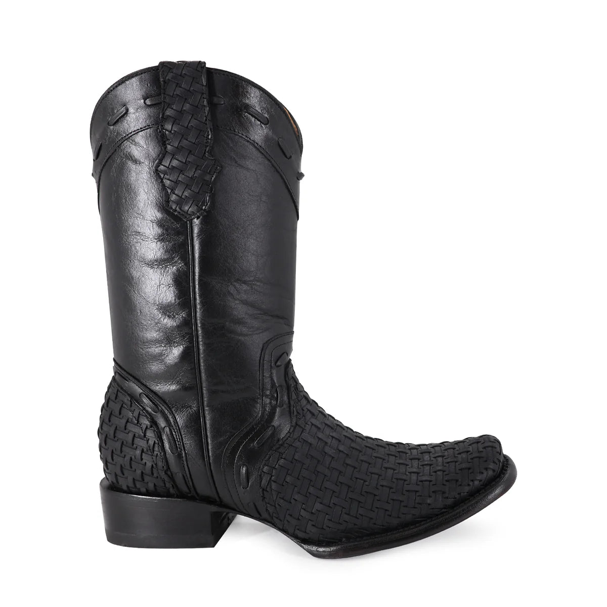 BOTA VAQUERA FRANCO PETATILLO NEGRO