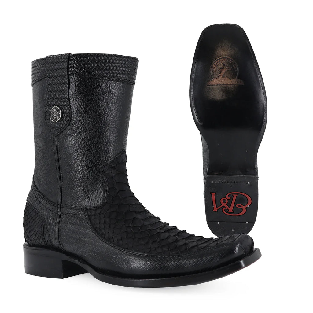 BOTIN ORION EN PIEL DE PITON NOBUCK