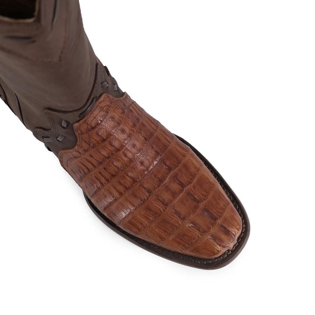 BOTA VAQUERA FRANCO COCODRILO-COLA COLOR CODAC