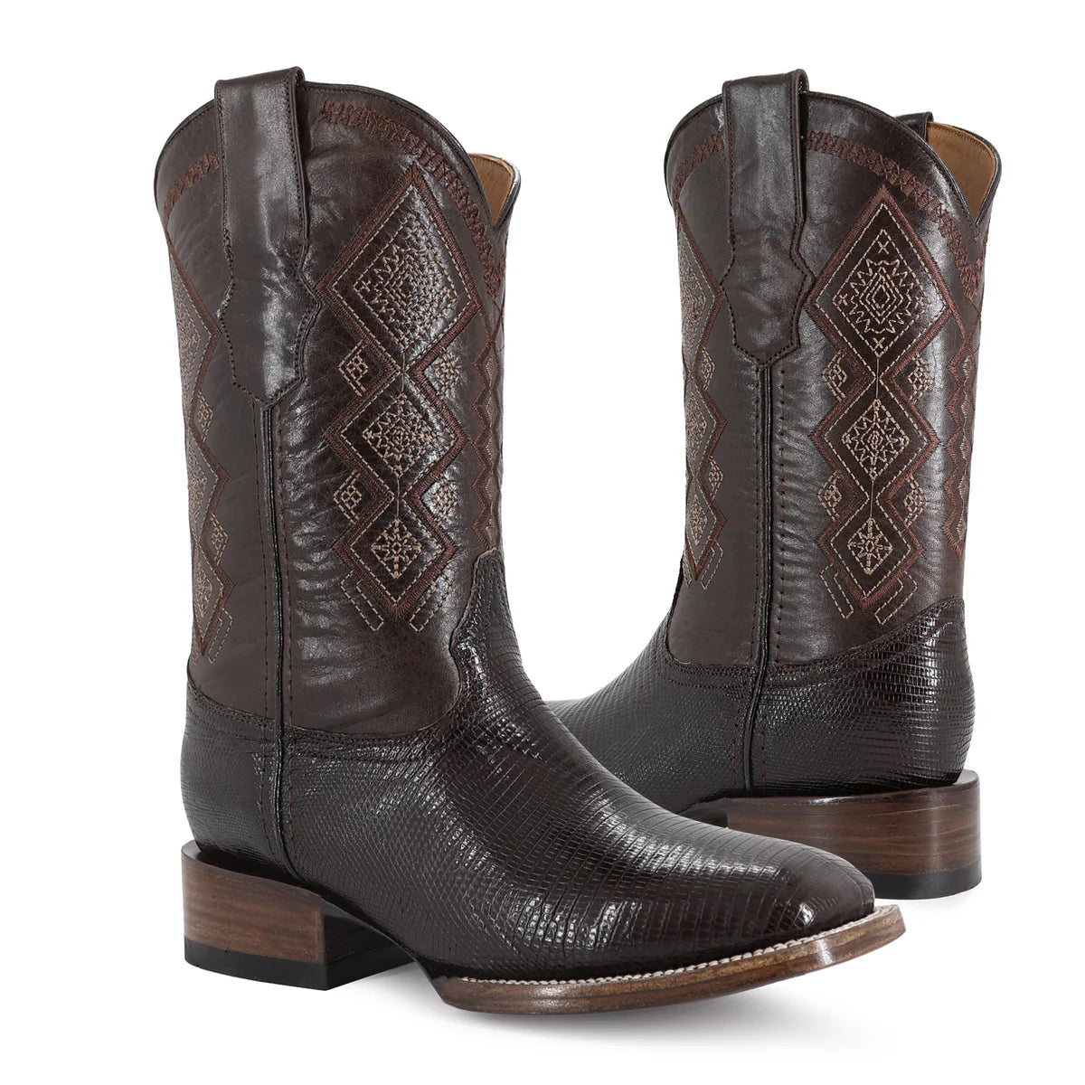 BOTA VAQUERA BULLDOG LIZZAR CAFE