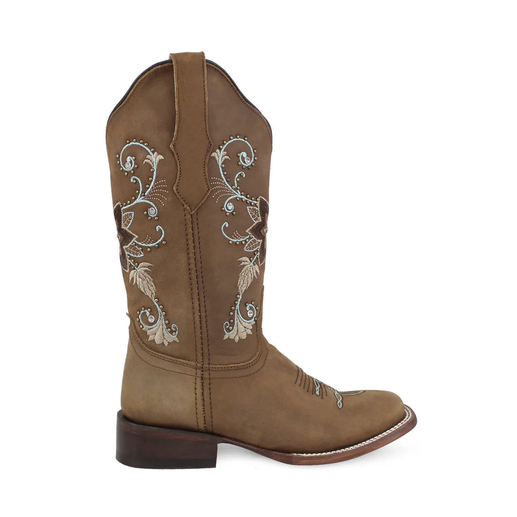 BOTA VAQUERA PARA DAMA DE PIEL MODELO ESPECIAL