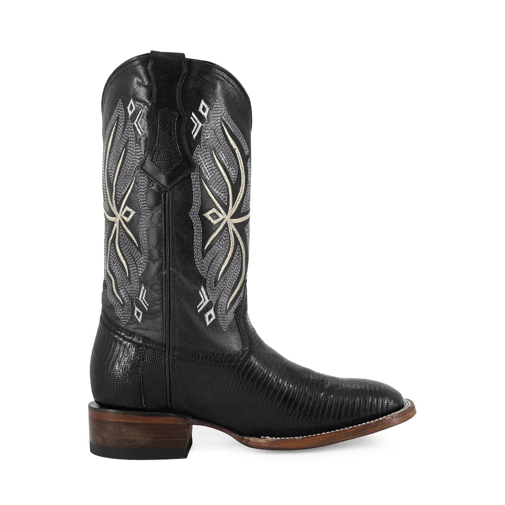 BOTA VAQUERA BULLDOG LIZZAR NEGRO