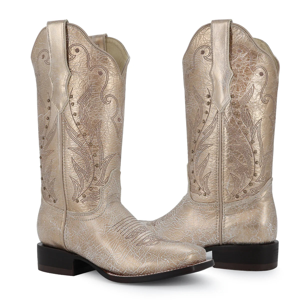 BOTA VAQUERA PARA DAMA DE PIEL MODELO CAYENA