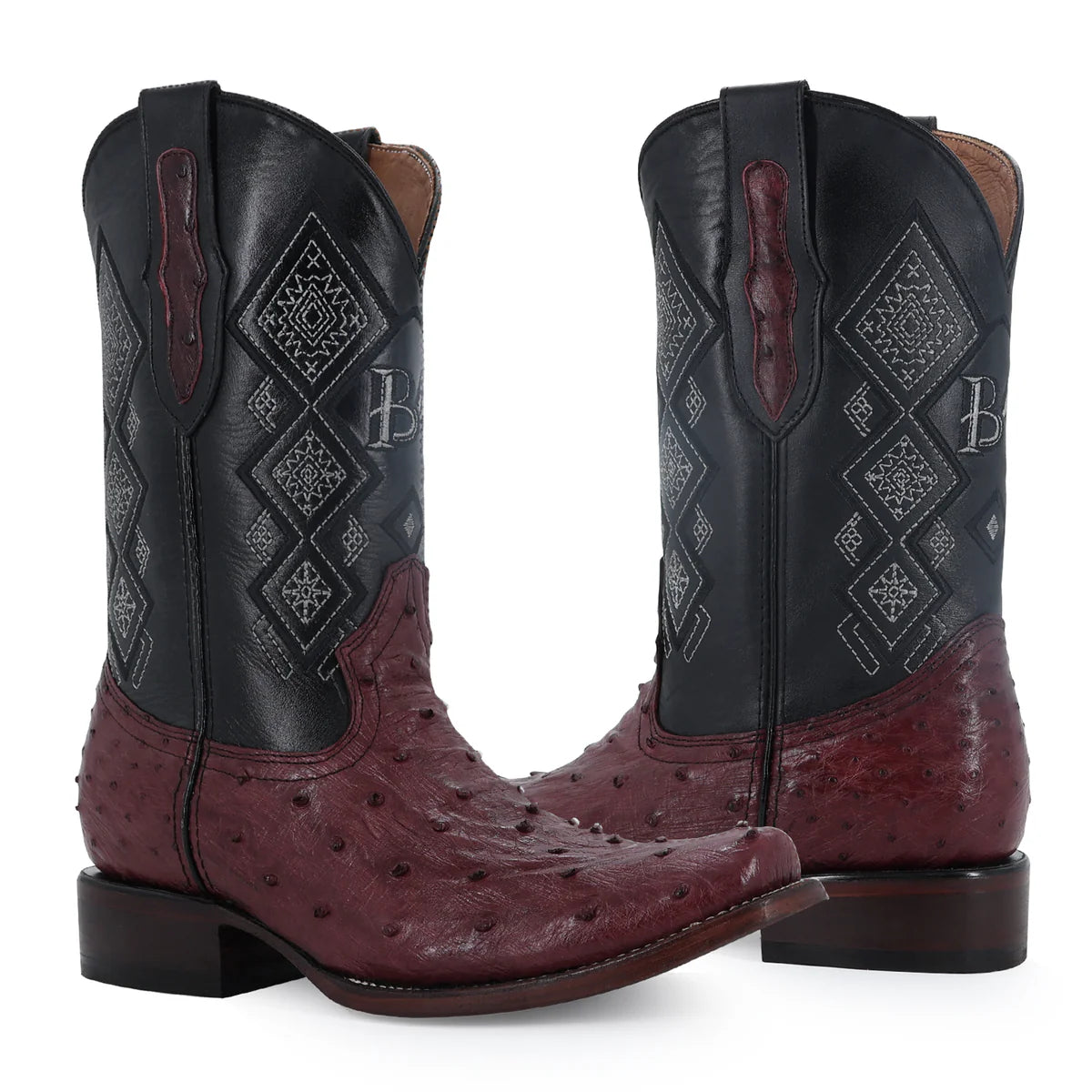 BOTA VAQUERA DUBAI AVESTRUZ VINO