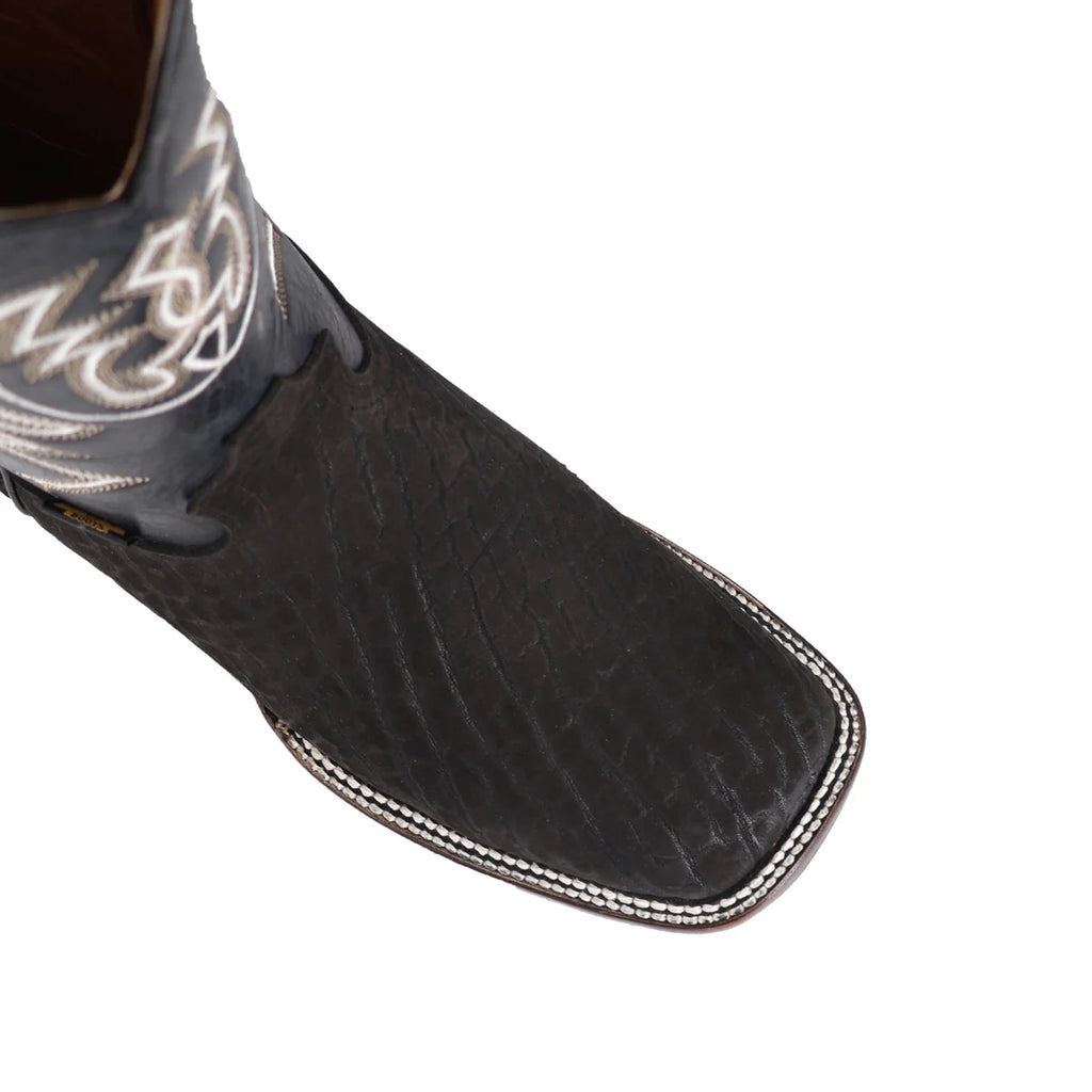 BOTA VAQUERA BULLDOG CUELLO DE TORO NEGRO