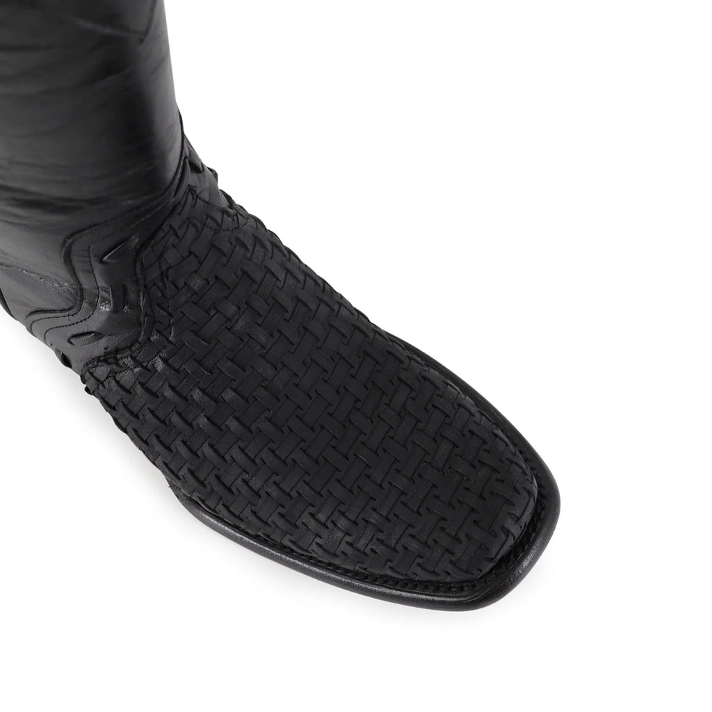 BOTA VAQUERA FRANCO PETATILLO NEGRO