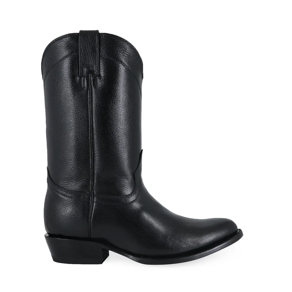 BOTA VAQUERA FLOTER OVAL NEGRO
