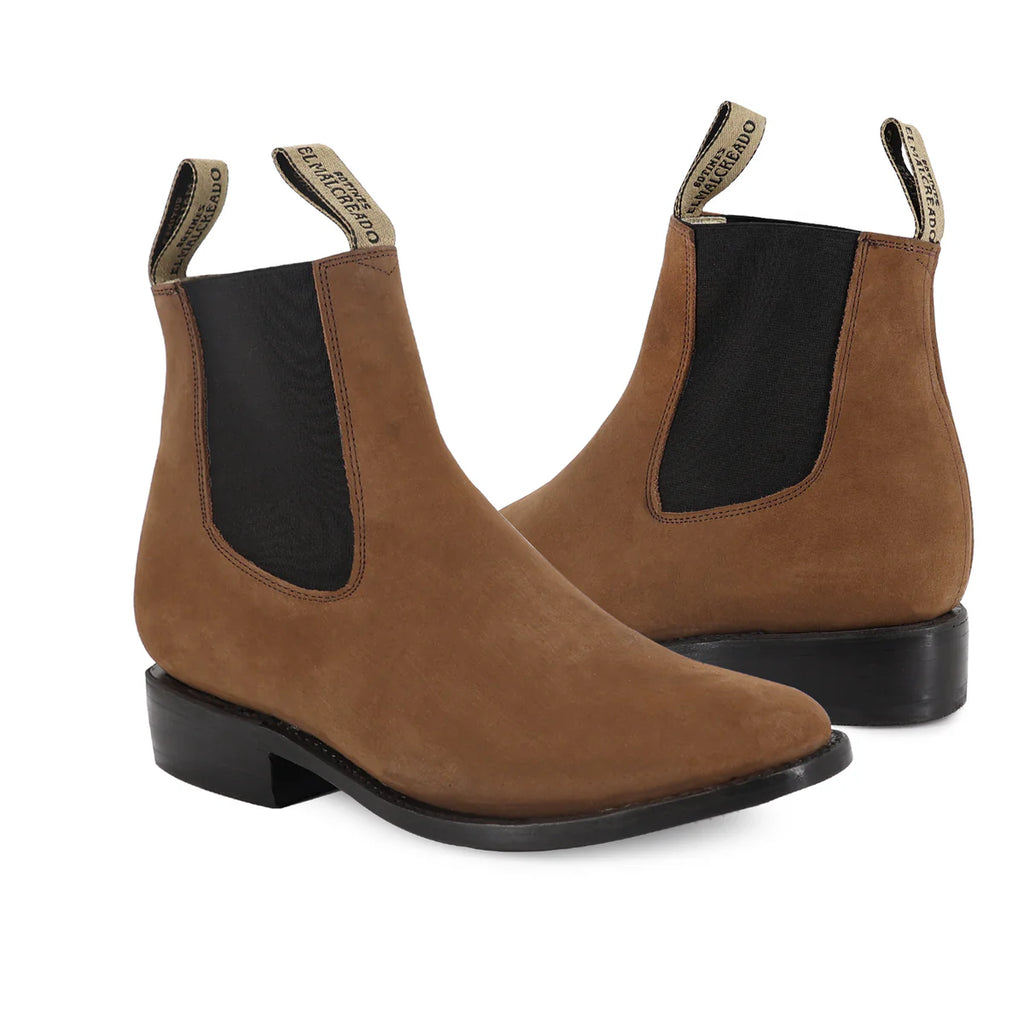 BOTÍN CHELSEA TOPO NOBUCK