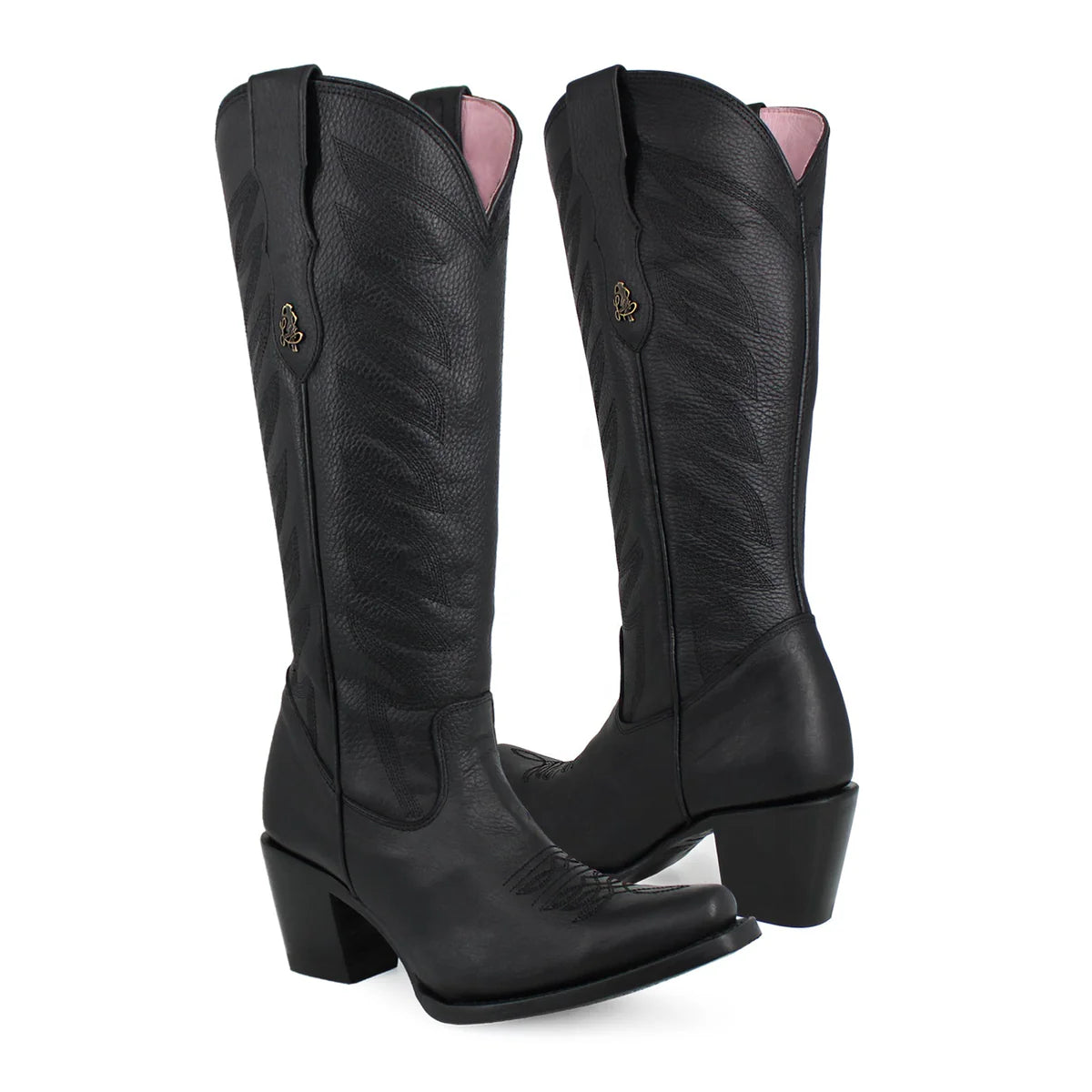 BOTA VAQUERA PARA DAMA DE PIEL MODELO BANDIDA