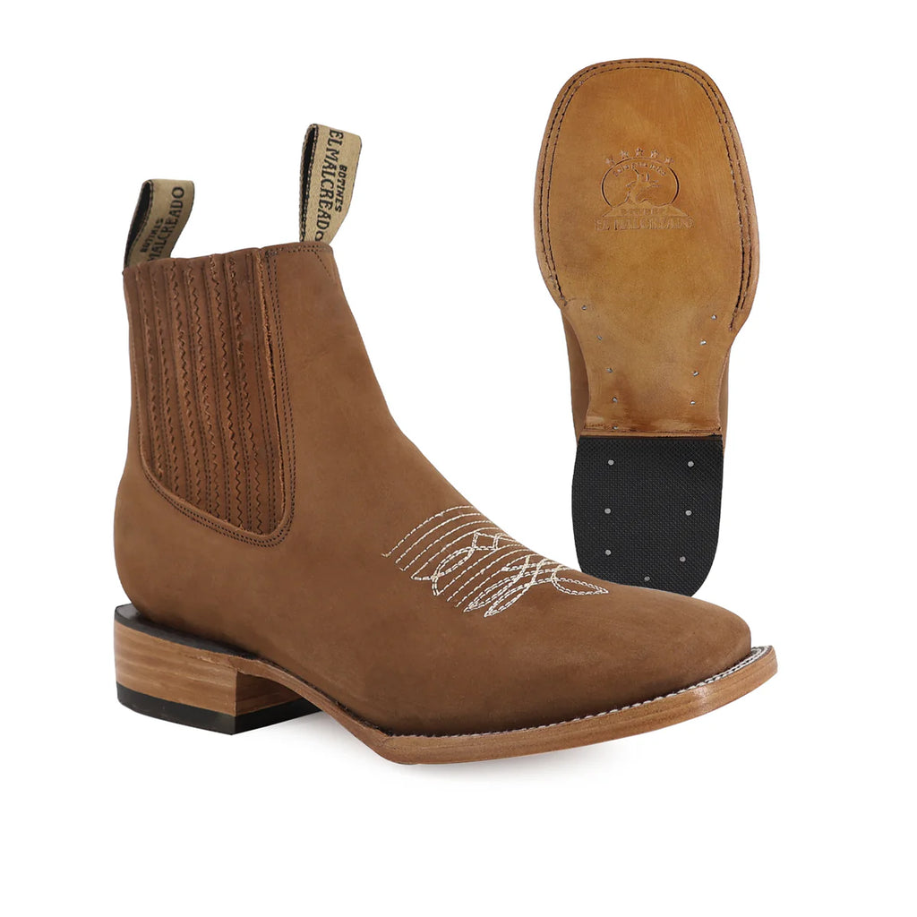 BOTÍN BULLDOG NOBUCK CON RINGLE TOPO