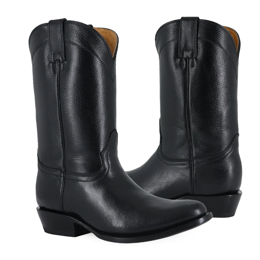 BOTA VAQUERA FLOTER OVAL NEGRO