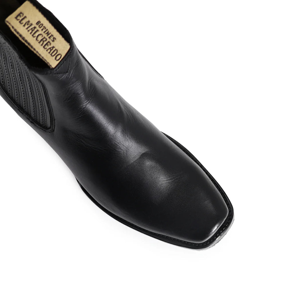 BOTÍN DUBAI FLOTER NEGRO SUELA MEDIA VIDA