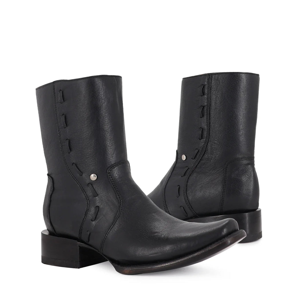 BOTIN VAQUERO ESTILO VEGAS NEGRO