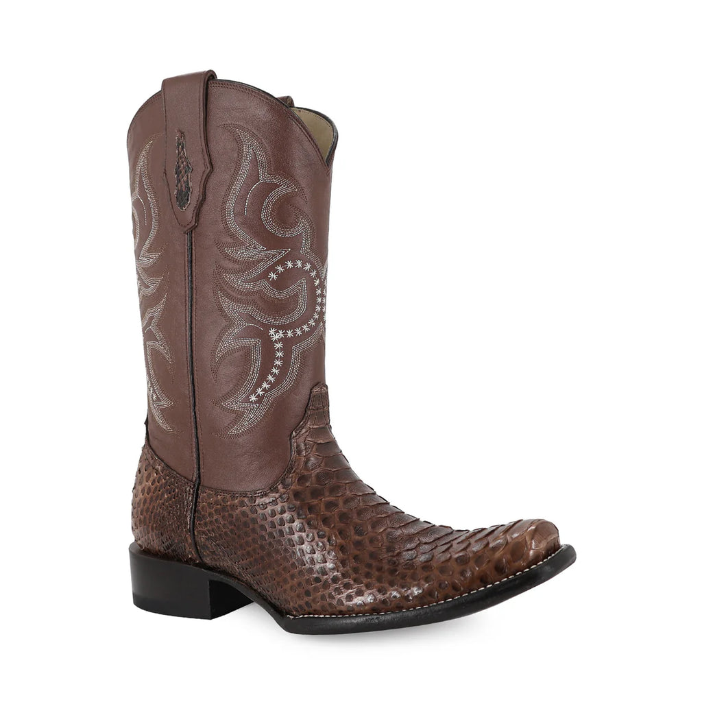 BOTA VAQUERA DUBAI PITON COLOR CAFE