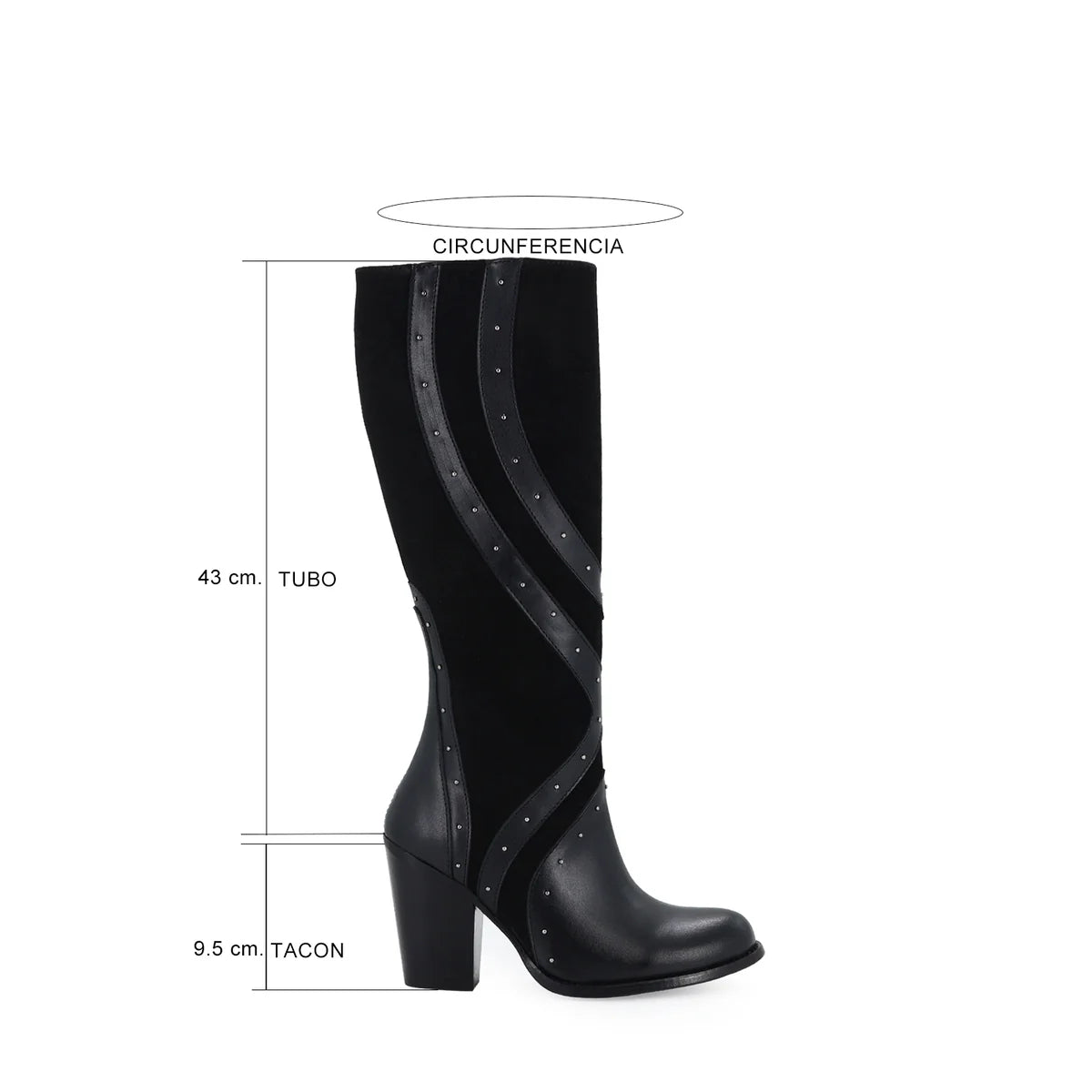 BOTA CASUAL PARA DAMA DE PIEL MODELO SOBERBIA