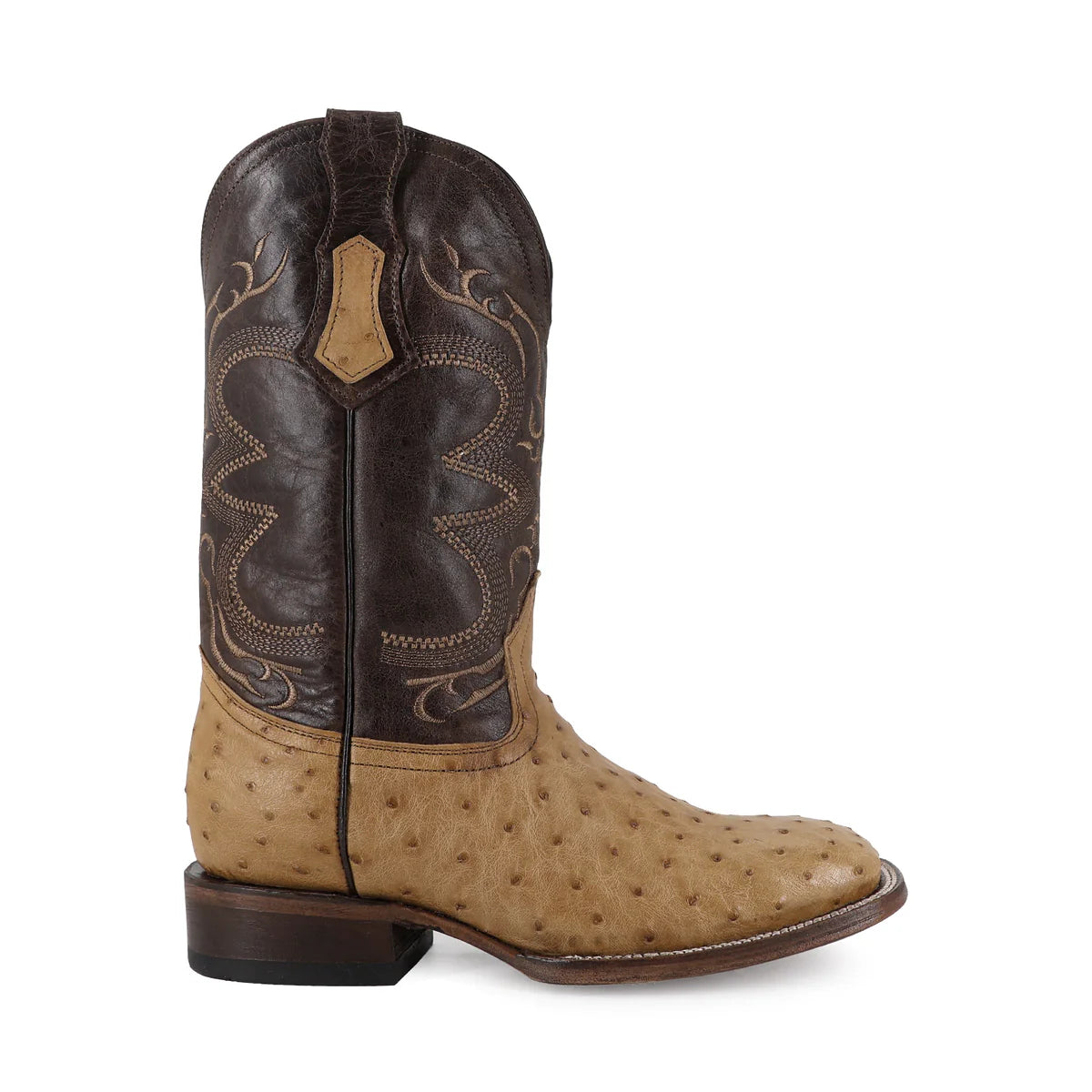 BOTA VAQUERA BULLDOG AVESTRUZ PAJA