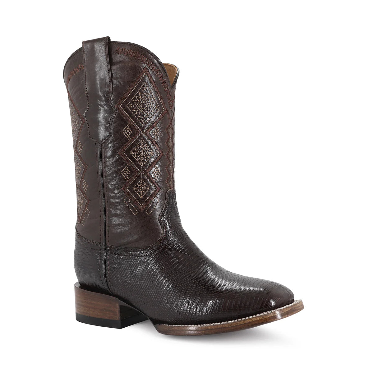 BOTA VAQUERA BULLDOG LIZZAR CAFE