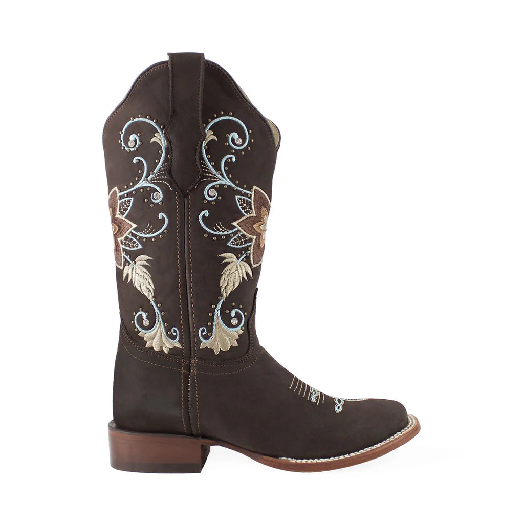 BOTA VAQUERA PARA DAMA DE PIEL MODELO ESPECIAL