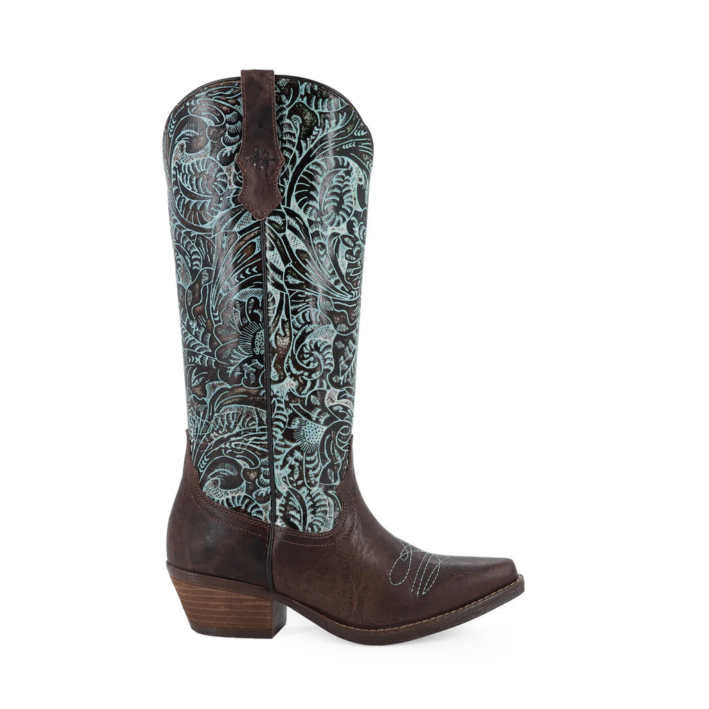 BOTA VAQUERA PARA DAMA DE PIEL MODELO PARTY