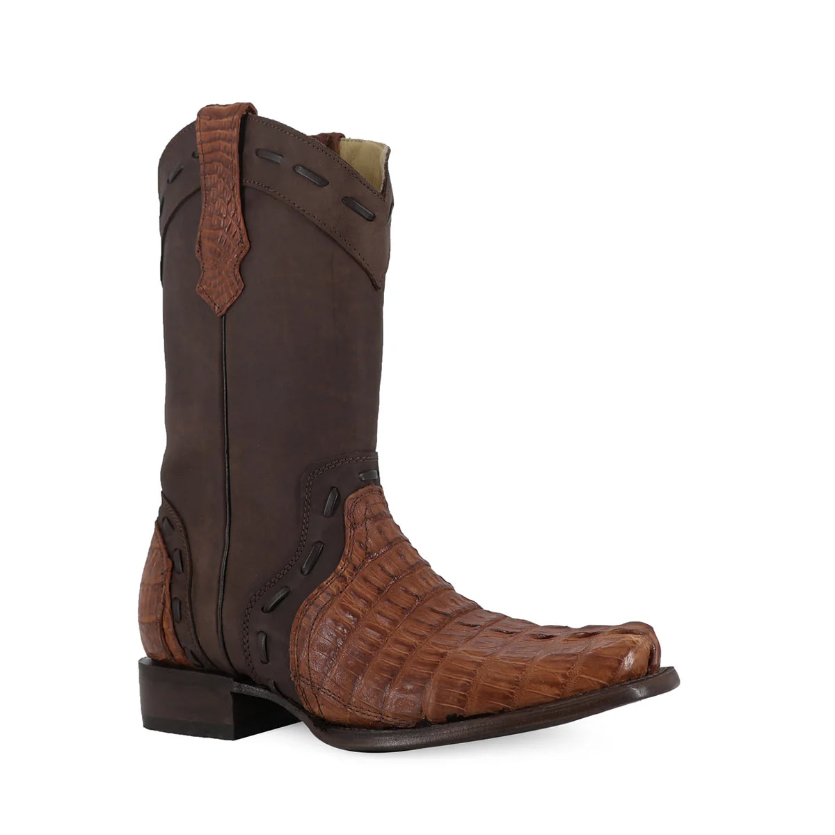 BOTA VAQUERA FRANCO COCODRILO-COLA COLOR CODAC