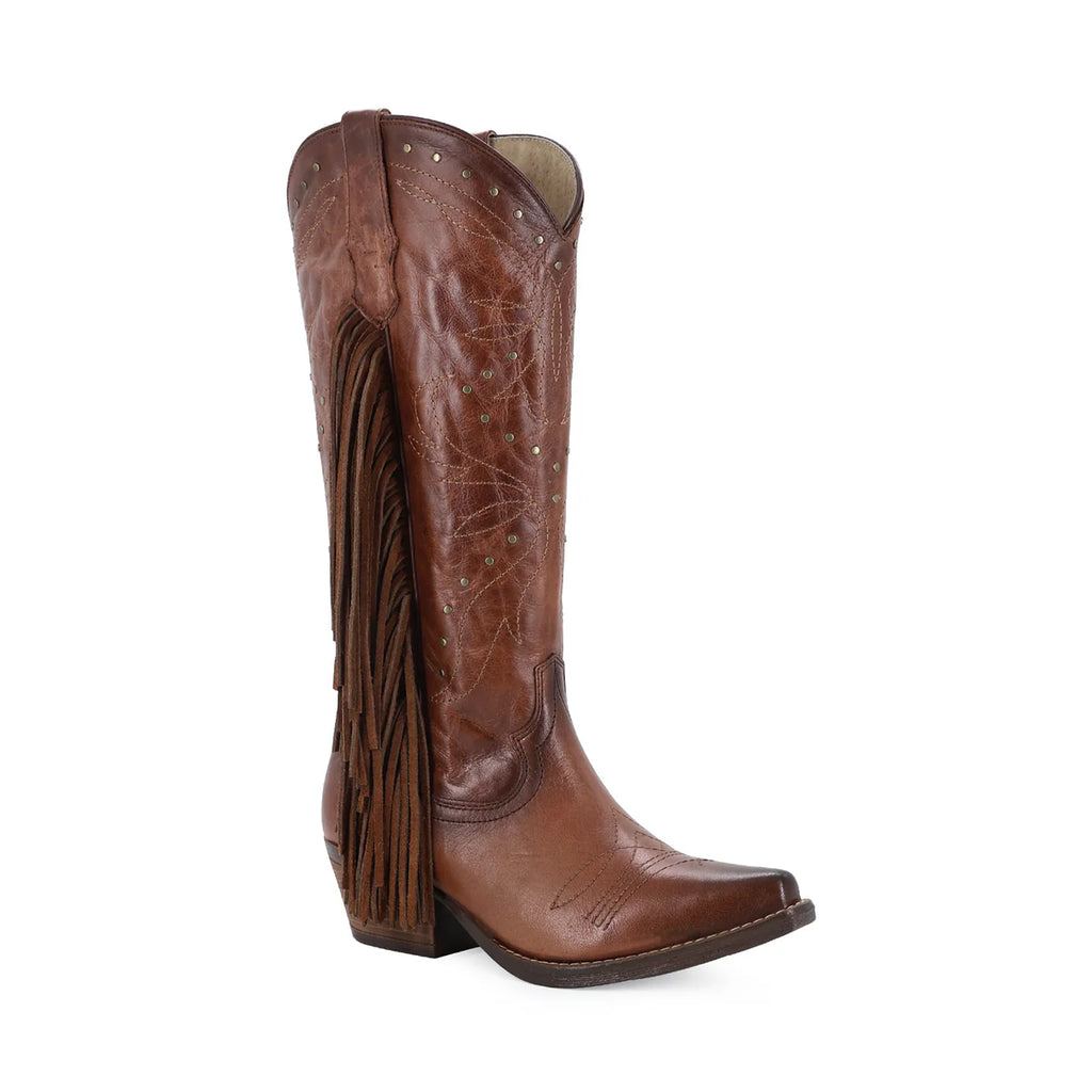BOTA VAQUERA PARA DAMA DE PIEL MODELO FANCY