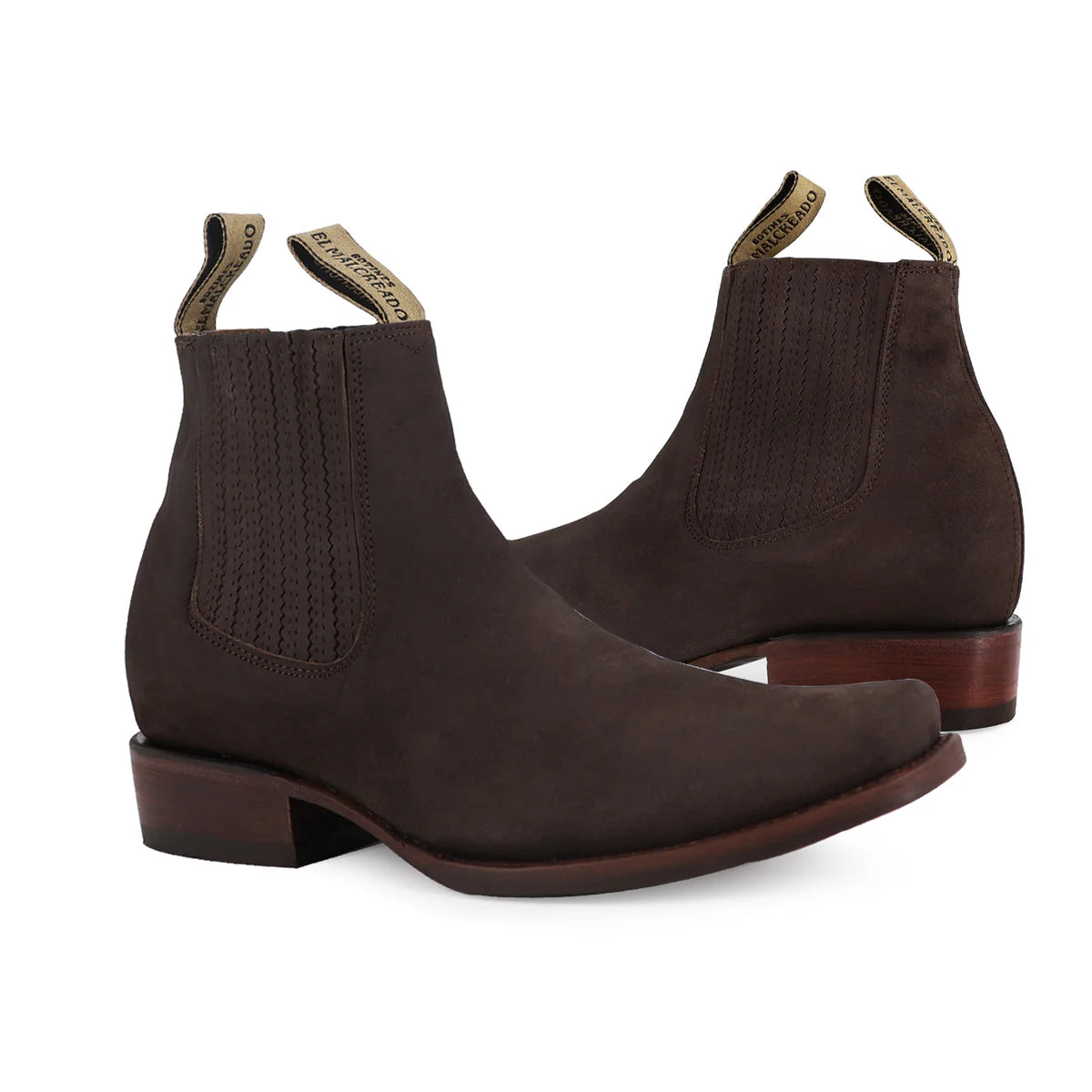 BOTÍN DUBAI NOBUCK CHOCO