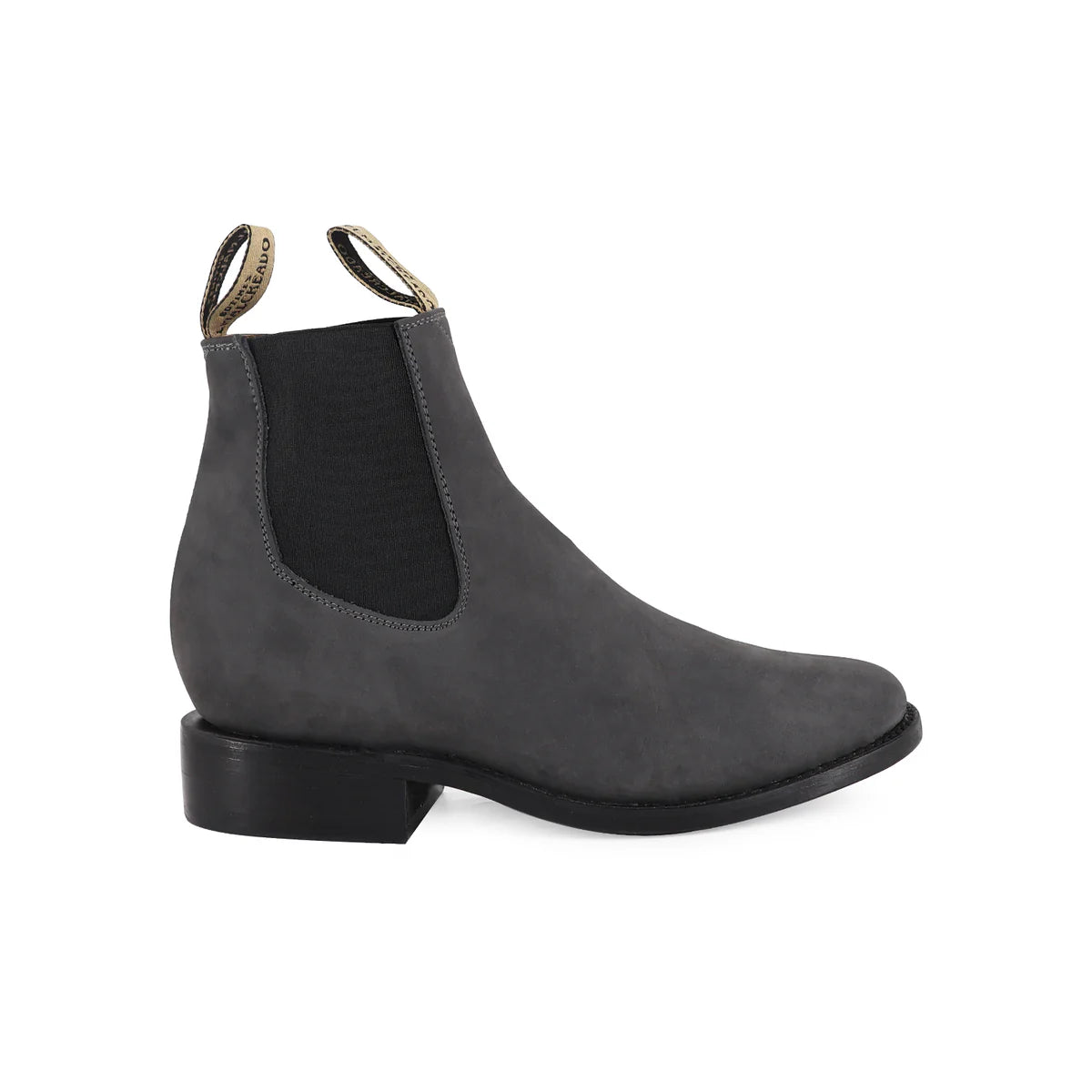 BOTÍN CHELSEA GRIS NOBUCK