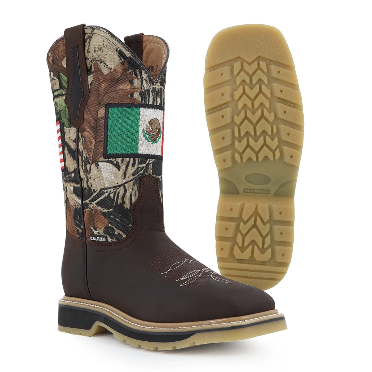 BOTA DE TRABAJO BOXER BAND CHOCOLATE