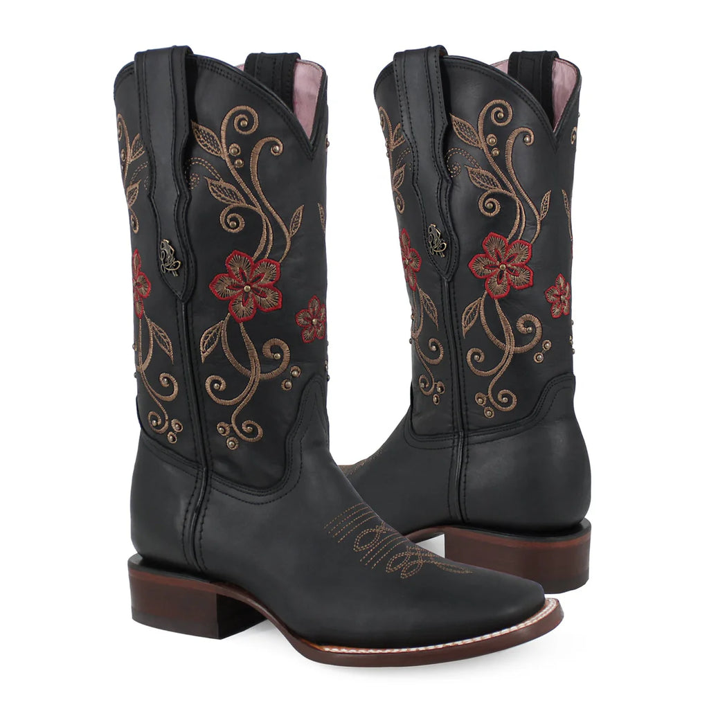 BOTA VAQUERA PARA DAMA DE PIEL MODELO ADORADA