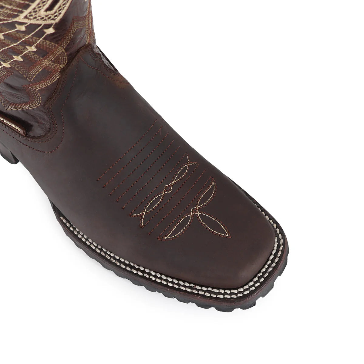 BOTA VAQUERA RODEO CRAZY SUELA TRUCK CHOCO