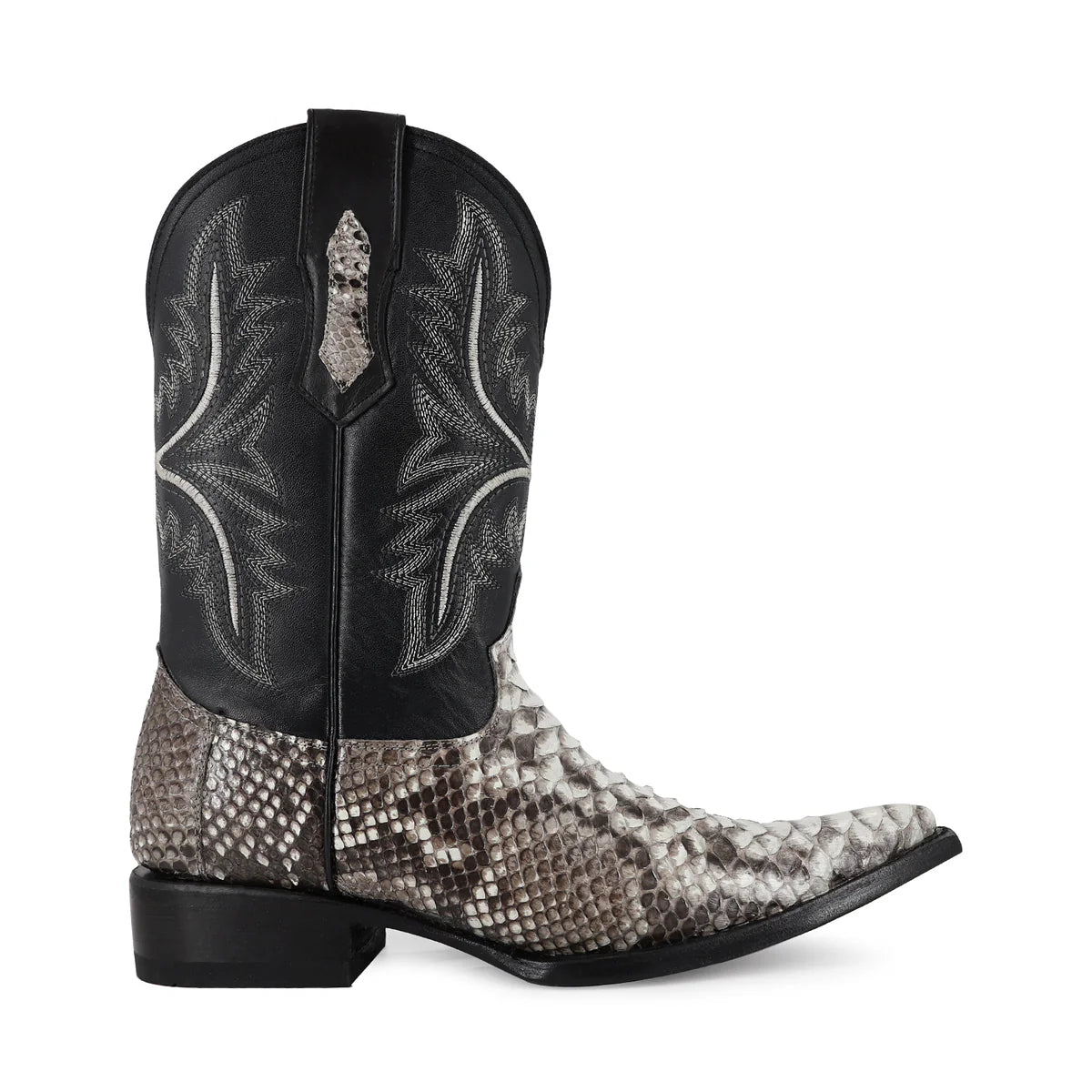 BOTA VAQUERA CHIHUAHUA PITÓN NATURAL