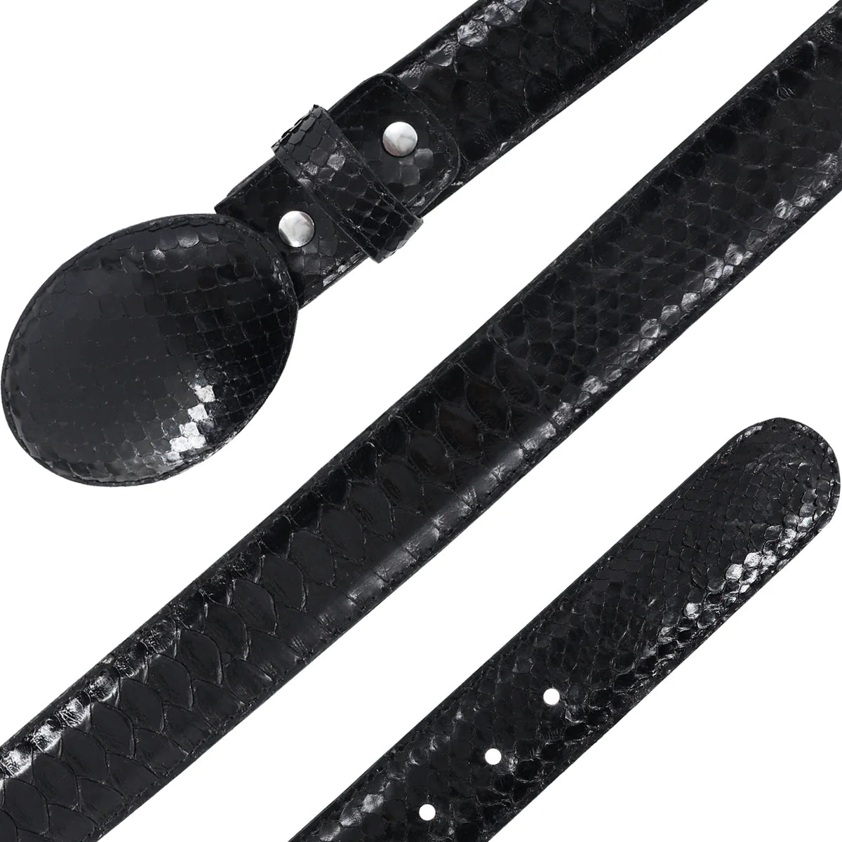 CINTURON VAQUERO PARA HOMBRE EN PIEL DE PITON