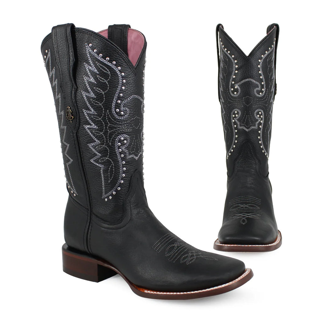 BOTA VAQUERA PARA DAMA DE PIEL MODELO LIBERTY