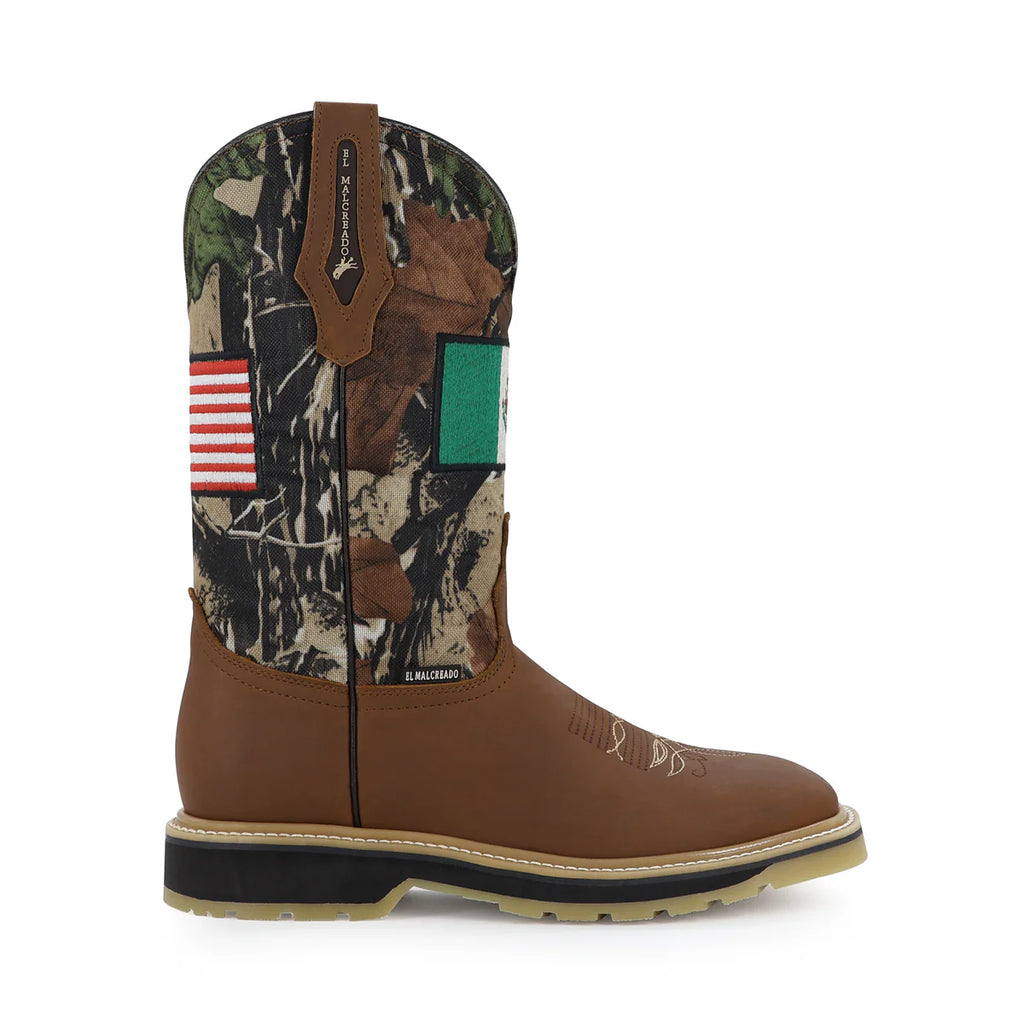 BOTA DE TRABAJO BOXER BAND MIEL