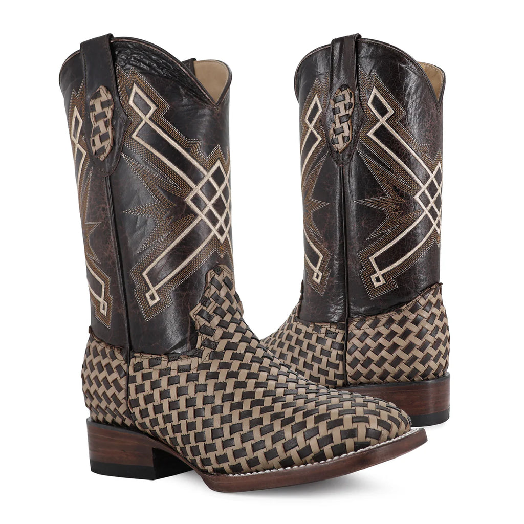 BOTA VAQUERA BULLDOG PETATILLO BEIGE