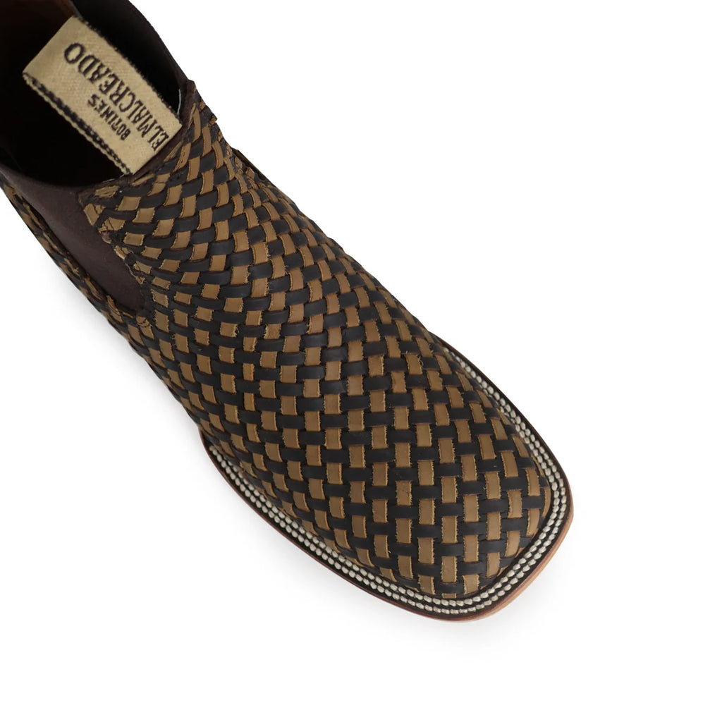 Botín Bulldog Petatillo Choco/Miel