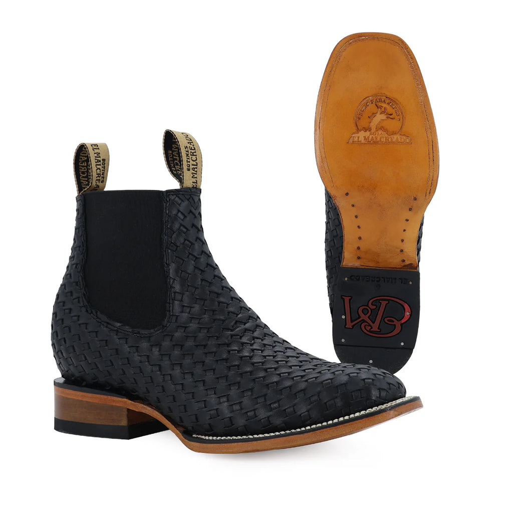 BOTÍN FRANCES PETATILLO NEGRO