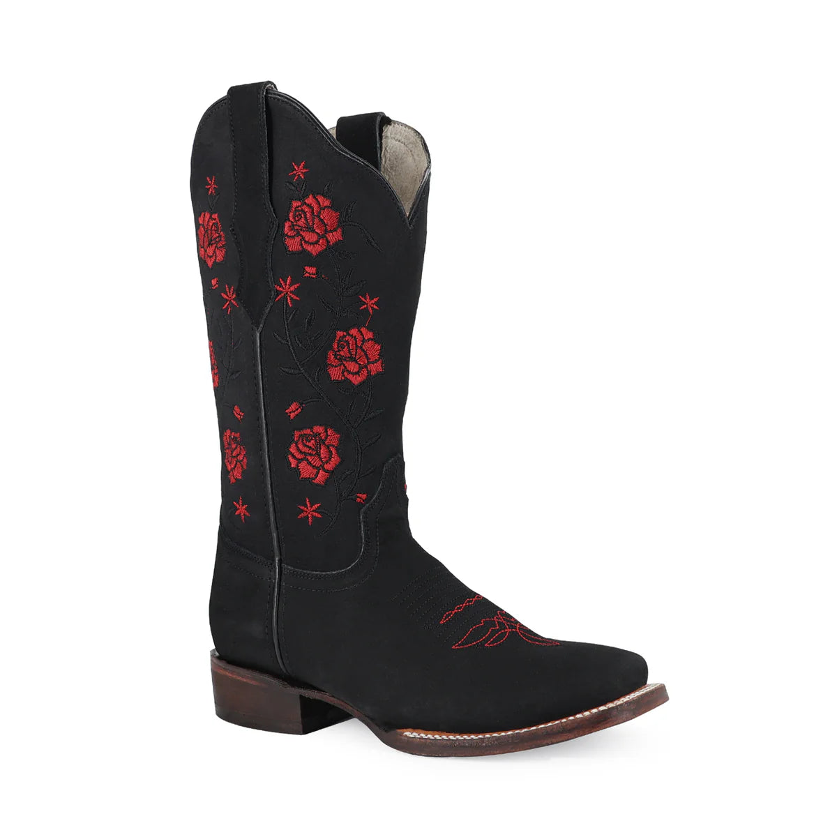 BOTA VAQUERA PARA DAMA DE PIEL MODELO ROSALIA