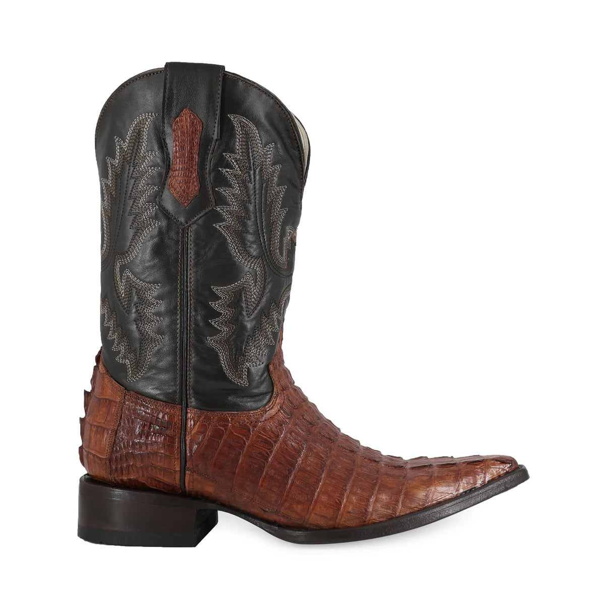 BOTA VAQUERA CHIHUAHUA COCODRILO COLA COÑAC